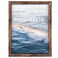 Fisnish 12x16 Picture Frame Brown Classic Poster Frame for Horizontal or Vertical Wall Mounting 1 Pack