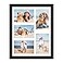 Vittanly 11x14 Collage Picture Frame Displays 5Pcs 4x6 Pictures with Mat or 1Pcs 11x14 without Mat for Wall Mounting Picture Frames Collage Wall Decor in Black 1 Pack