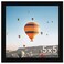 JCJMY 5x5 Picture Frame Black for Wall Hanging or Tabletop Wall Mounting Horizontally or Vertically 5 x 5 Square Wall Gallery Poster Photo Frame with Shatter Resistant Plexiglass Black
