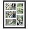 JCJMY 4x6 Collage Picture Frame Display 5 Pcs 4x6 Photos with Mat or 11x14 Picture without Mat Five Opening 4x6 Collage Frame for Wall Hanging Lightweight 4 x 6 Multi Pictures Frame Black