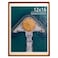 Tacomany Handcrafted Natural Wood Picture Frame with Mat for Wall and Tabletop display Teak 12x16 matted to 85x11