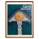 Tacomany Handcrafted Natural Wood Picture Frame with Mat for Wall and Tabletop display Teak 12x16 matted to 85x11