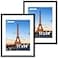 FIXSMITH 11x14 Picture Frame 2 Pack Photo Frame with HD Plexiglass Display Pictures 8x10 with Mat or 11x14 Without Mat Black Picture Frames Collage Wall Decor Gallary Wall Frame