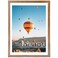 JCJMY 12x16 Picture Frame Rustic Brown with 11x14 Mat Display Photo 11x14 with Mat or 12 x 16 Without Mat Wall Hanging Large Frame with Plexiglass Rustic Brown