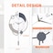 Dankeit Wall Clock Silent NonTicking Quality Quartz Battery Operated with Pendulum Large Wall Clock for Living Room Kitchen Home Bathroom Bedroom Wall Decor 13x2165inchBlack