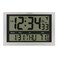 La Crosse Technology Atomic WallTable Clock Plastic 1075inch H x 1675inch W x 138inch D 5131211