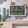 La Crosse Technology Atomic WallTable Clock Plastic 1075inch H x 1675inch W x 138inch D 5131211