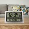 La Crosse Technology Atomic WallTable Clock Plastic 1075inch H x 1675inch W x 138inch D 5131211
