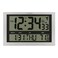 La Crosse Technology Atomic WallTable Clock Plastic 1075inch H x 1675inch W x 138inch D 5131211