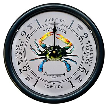 West Black Crab Tide Clock