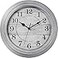 HYLANDA Wall Clock 12 Inch Kitchen Decorative Wall Clock Silent Wall Cocks Battery Operated Non Ticking with Large Numbers Easy to Read for Home Bathroom OfficeGrey