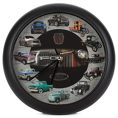 Mark Feldstein History of Ford Trucks Model T F150 Sound Wall Clock 8 Inch