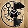 Vinyl Record Clock Vinyl Clock Prince Handmade Exclusive Clock Art Decor Home Wall Clock Black Original Gift Unique Design
