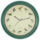Belinlen Singing Bird Wall Clock 12 Inch Bird Singing Clock for Home or Office Room Decorative Green