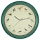 Belinlen Singing Bird Wall Clock 12 Inch Bird Singing Clock for Home or Office Room Decorative Green