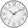 HZDHCLH Modern Wall Clocks Battery Operated10 inch White Clock for WallSilent Small Wall Clock for Living Room Bedroom Kitchen Office Nursery Decor