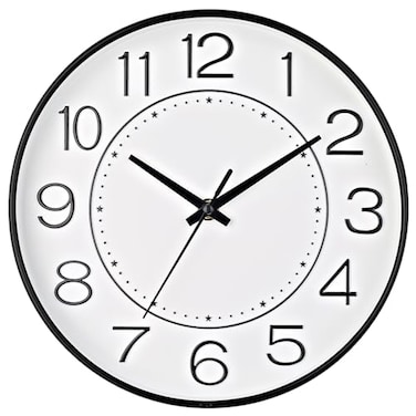 HZDHCLH Modern Wall Clocks Battery Operated10 inch White Clock for WallSilent Small Wall Clock for Living Room Bedroom Kitchen Office Nursery Decor