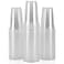 Walasaso Plastic Cups 100 Pack 12 Oz Clear Plastic Cups Disposable 12 Oz for Home Office Outdoors Picnic Suitable for Anniversary Party