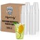 Lilymicky 1000 PACK 9 oz Clear Plastic Cups 9 Ounce Disposable Drinking Cups for Birthday Parties Picnics Ceremonies and any Events