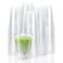 TashiBox 12 Ounce 100 Count Plastic Cups for Cold Drink Disposable Coffee Cups