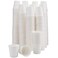 Nicunom 400 Pack 2 oz Bathroom Cups Small Paper Cups Mouthwash Cup Disposable Espresso Mini Cups Paper Sampling Cup White