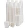 Nicunom 400 Pack 2 oz Bathroom Cups Small Paper Cups Mouthwash Cup Disposable Espresso Mini Cups Paper Sampling Cup White