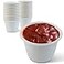Green Earth 4 oz Bagasse Compostable Cups Biodegradable Sugarcane Fiber Material White 50Pack