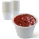 Green Earth 4 oz Bagasse Compostable Cups Biodegradable Sugarcane Fiber Material White 50Pack