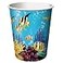 Creative Converting 375325 Under the Sea Diposable Paper Cups 9 oz 8 pcs