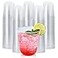 Vplus 12 oz Compostable Clear Plastic Cold Cups 100 Pack Biodegradable Disposable Cups BPA PFAS Free PlantBased Plastic Cups for Juice Wine Parties Weddings and Everyday Use