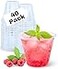 Aatriet 40 Pack 9 oz Clear Plastic Cups 9oz Clear Disposable Punch Cups Wine Glasses Sturdy Recylable Small Drinking Cup for Wedding Party Cocktail Cup Plastic Tumblers for Cold Drinks