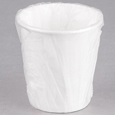 TableTop King 10 oz White Individually Wrapped Paper Hot Cup 480Case