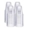 GUSTO 12 oz 100 Pack Crystal PET Clear Plastic Cups for Party Ideal for Cold Beverages Smoothies and PartiesFormerly Comfy Package