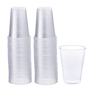 GUSTO 9 oz Clear Plastic Cups 80 Count Disposable Cold Drinking Cups for Parties Events Everyday Use BPAFree Durable Polypropylene Formerly Comfy Package