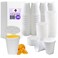 Mr Miracle 12 OZ Foam Cups for Hot Cold Drinks USAMade 100Pack Ideal Styrofoam Coffee Cups Insulating ToGo Cups for Soda Tea Juice Sturdy Disposable comparable to Industry standard 12J12