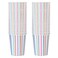 ZebrAnt Iridescent Paper Cups 9 oz 50 pack Disposable Coffee Cup Hot Cold Drinks Tea Water Milk Juice Beverages Holographic Rainbow Party Decorations for Picnic Home Birthday Wedding Anniversary Chris