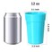 Youngever 18 Pack 12 Ounce Plastic Kids Juice Tumblers Unbreakable Drinking Glasses Plastic Cups Reusable Stackable NO BPA Toprack Dishwasher Safe Rainbow Colors