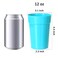 Youngever 18 Pack 12 Ounce Plastic Kids Juice Tumblers Unbreakable Drinking Glasses Plastic Cups Reusable Stackable NO BPA Toprack Dishwasher Safe Rainbow Colors