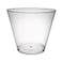 Party Essentials 9 oz Disposable Party Cups Old Fashioned Tumblers Cocktail Wine Glasses for Home Picnic Wedding Birthday 100Count Clear Hard Plastic
