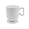 Party Essentials 8Ounce Hard Plastic Coffee Cups 10Count White