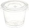 Polar Ice 125 Count Jello Shot Souffle Cups and Lids 1Ounce Translucent