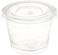 Polar Ice 125 Count Jello Shot Souffle Cups and Lids 1Ounce Translucent