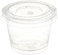 Polar Ice 125 Count Jello Shot Souffle Cups and Lids 1Ounce Translucent