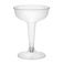 Party Essentials Disposable Hard Plastic Two Piece 4 oz Toasting Cocktail Cups 50Count Clear Champagne Glasses