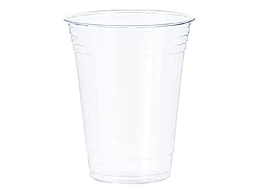 SOLO Cup Company Plastic Party Cold Cups 16 oz Clear 50 pack
