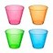 Party Essentials Plastic Cups 100Count Assorted Neon