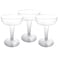 Party Essentials Hard Plastic Two Piece 4Ounce Champagne Glasses Clear 150Count Glasses