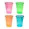 Party Essentials Soft Plastic 16Ounce Party CupsPint Glasses Assorted Neon 120Count