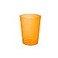Party Essentials Hard Plastic 10Ounce Party Cups and Tall Tumblers Neon Orange 25Count