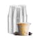 Green Direct Clear Plastic Cups with Lids 9 oz Disposable Cups for Iced Coffee Bubble Tea Smoothies Cold Drinks Sturdy Cups with Tight Lids for OntheGo Use Parties Pack of 50
